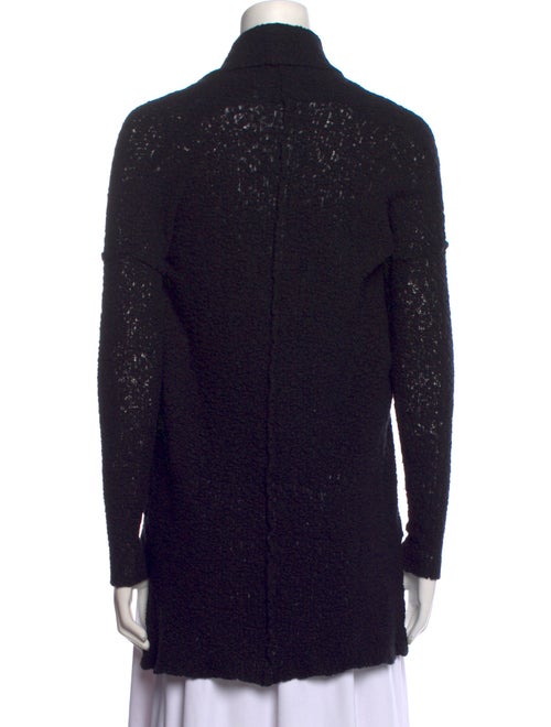 James Perse Merino Wool Open Front Sweater