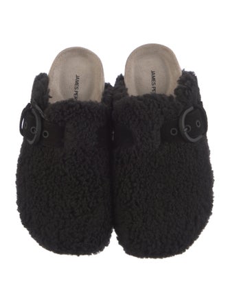 James Perse Shearling Mules