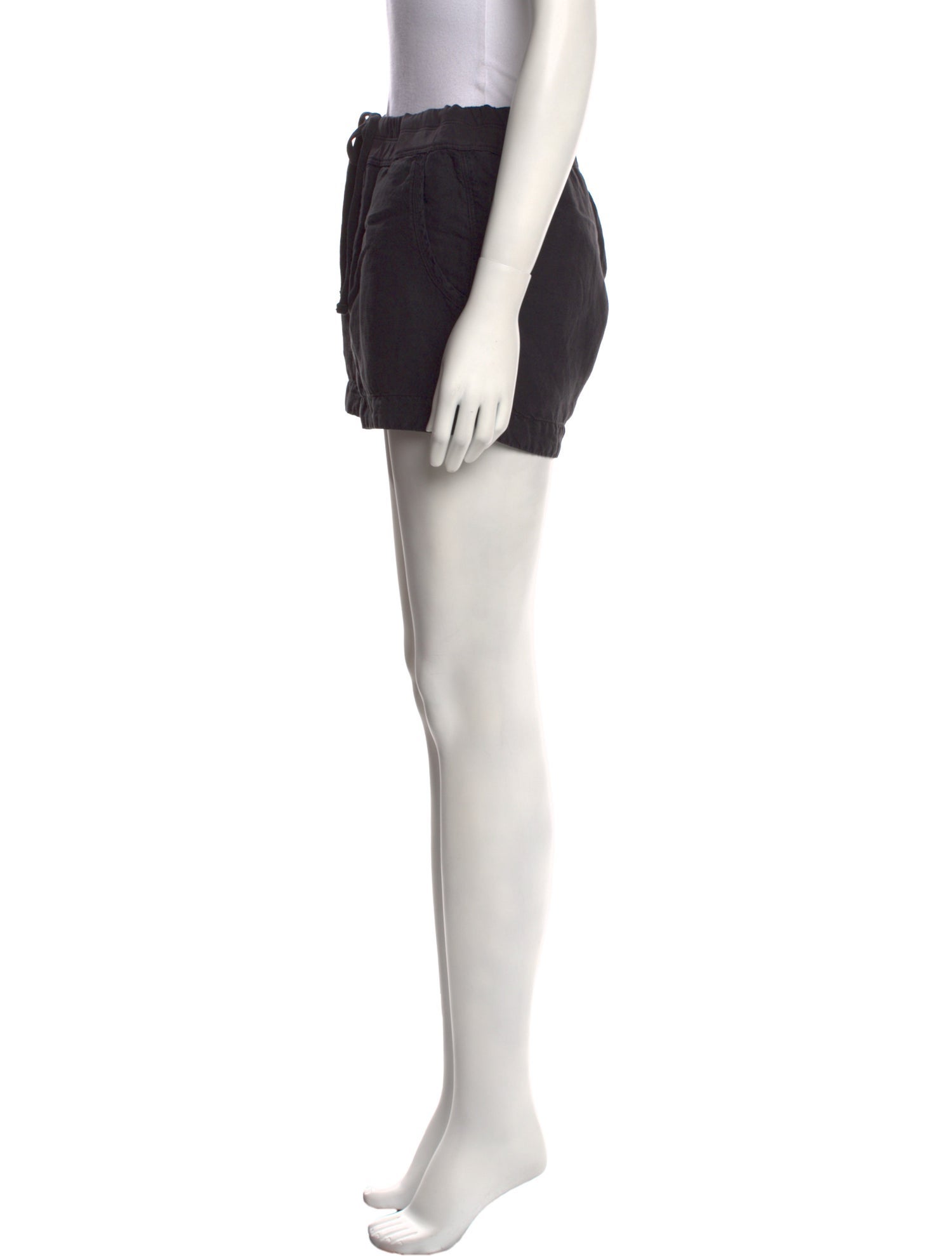 James Perse Silk Mini Shorts