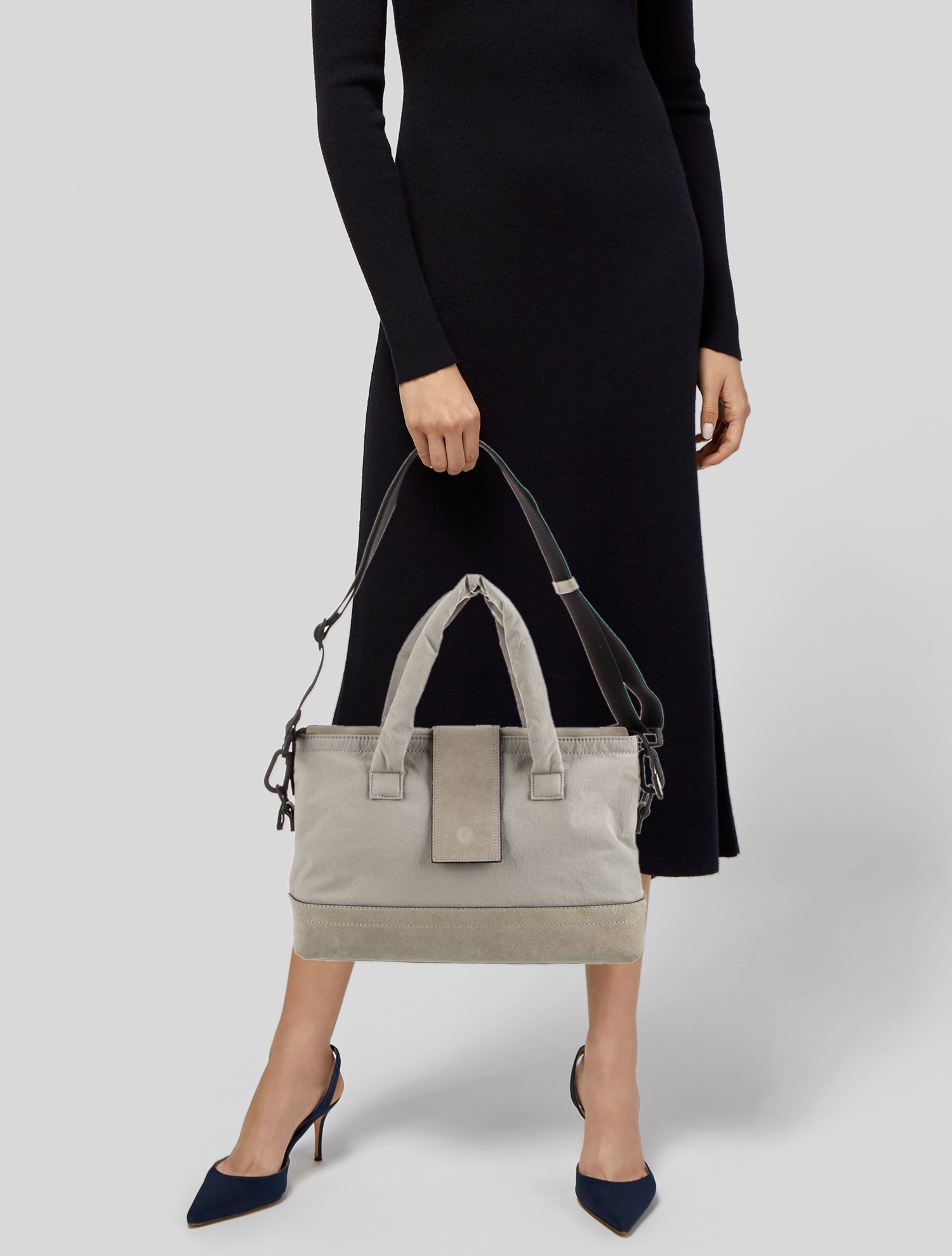 James Perse Nylon Top Handle Bag