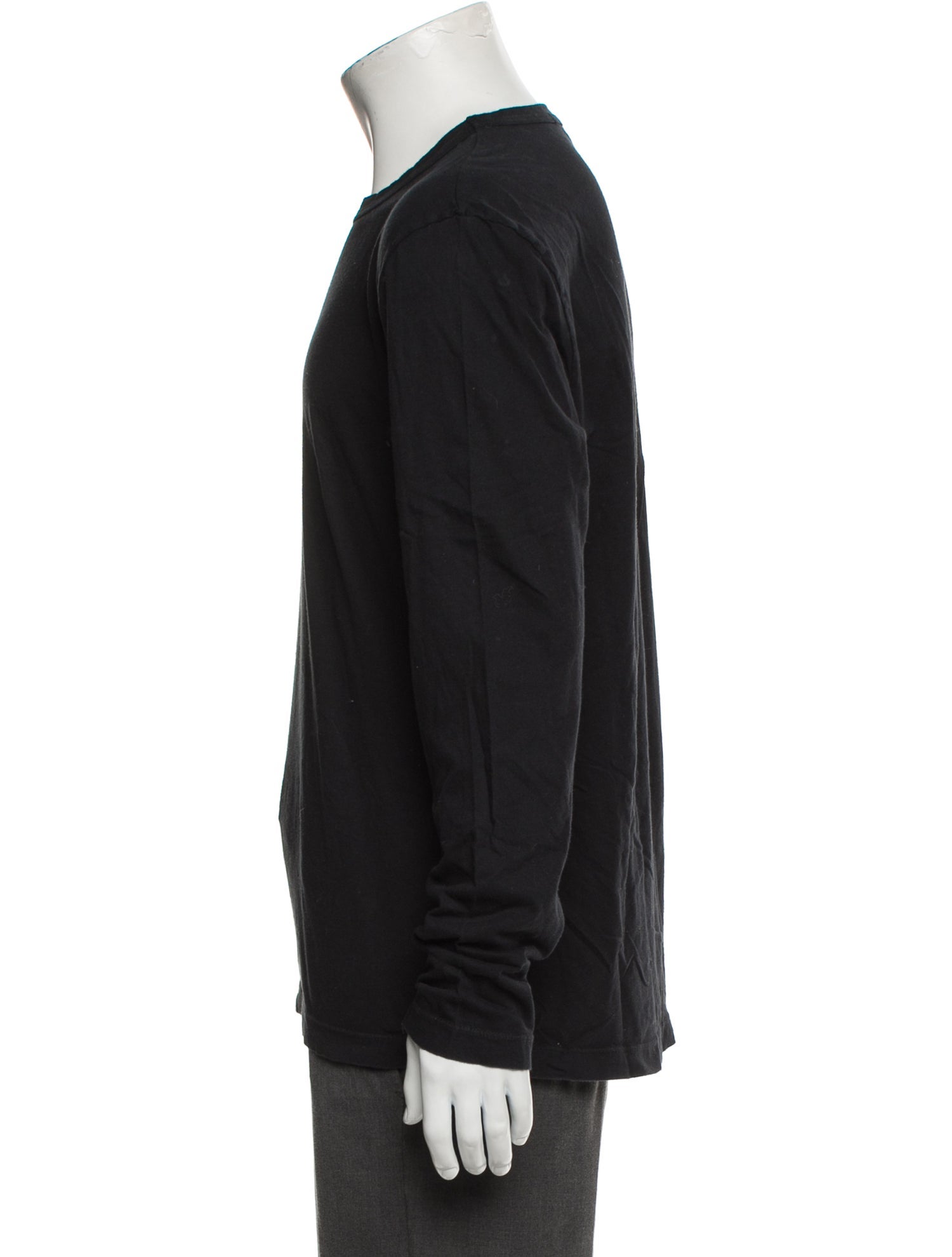 James Perse Crew Neck Long Sleeve T-Shirt