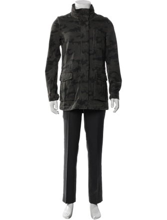 James Perse Camouflage Print Parka