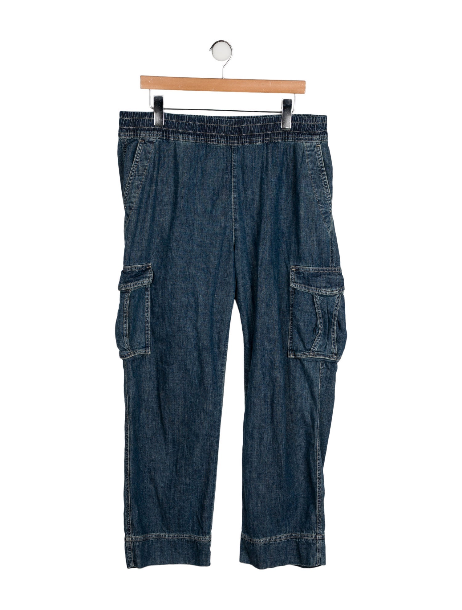 James Perse High-Rise Wide Leg Jeans