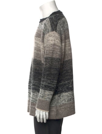 James Perse Cashmere Striped Pullover