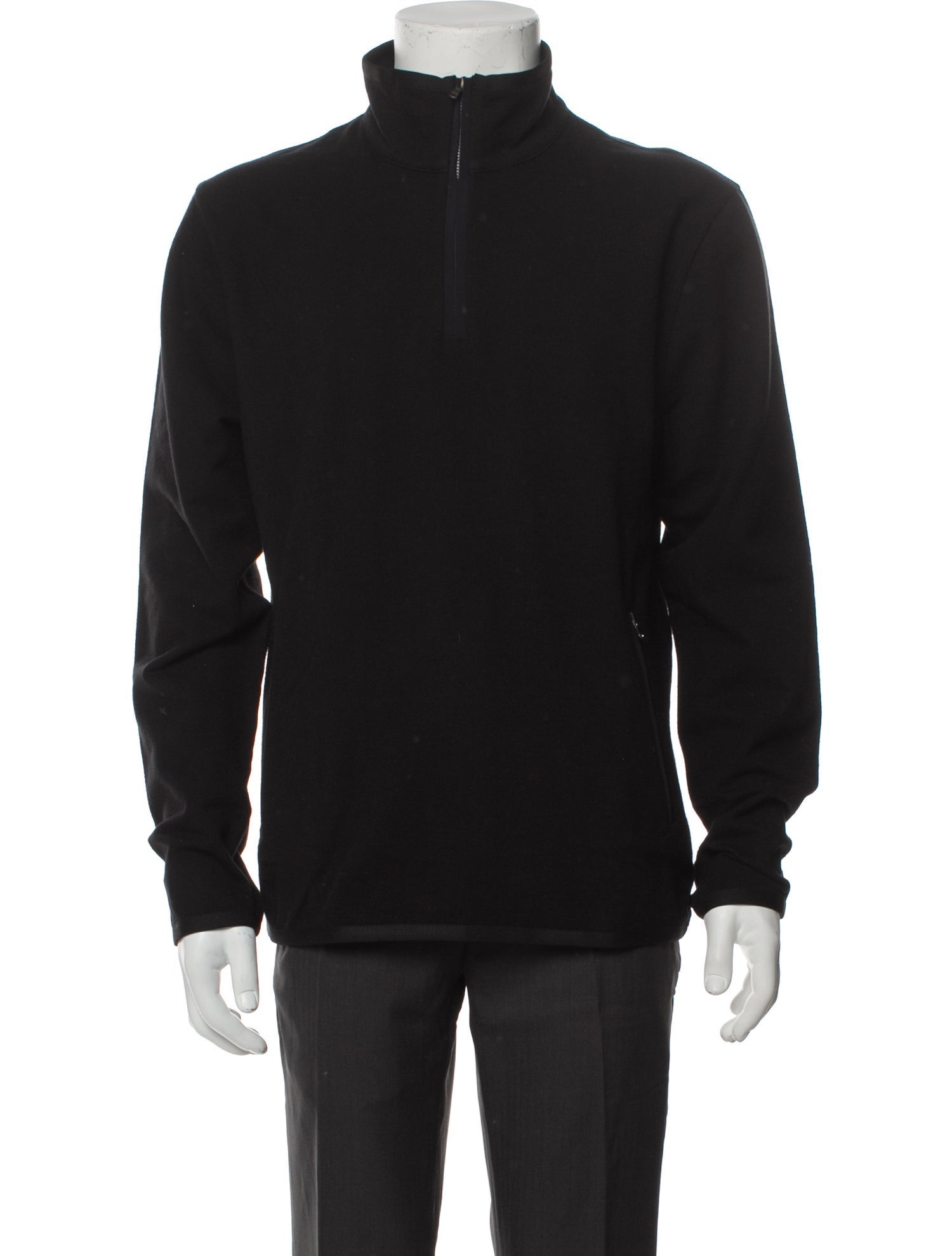 James Perse Turtleneck Long Sleeve Polo Sweater