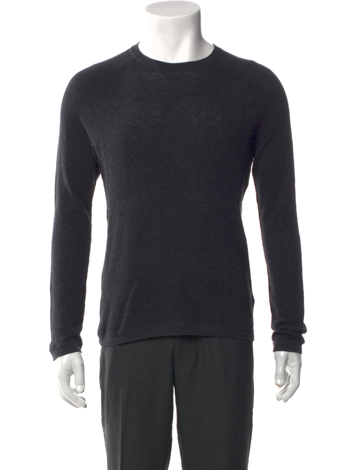 James Perse Crew Neck Long Sleeve Pullover