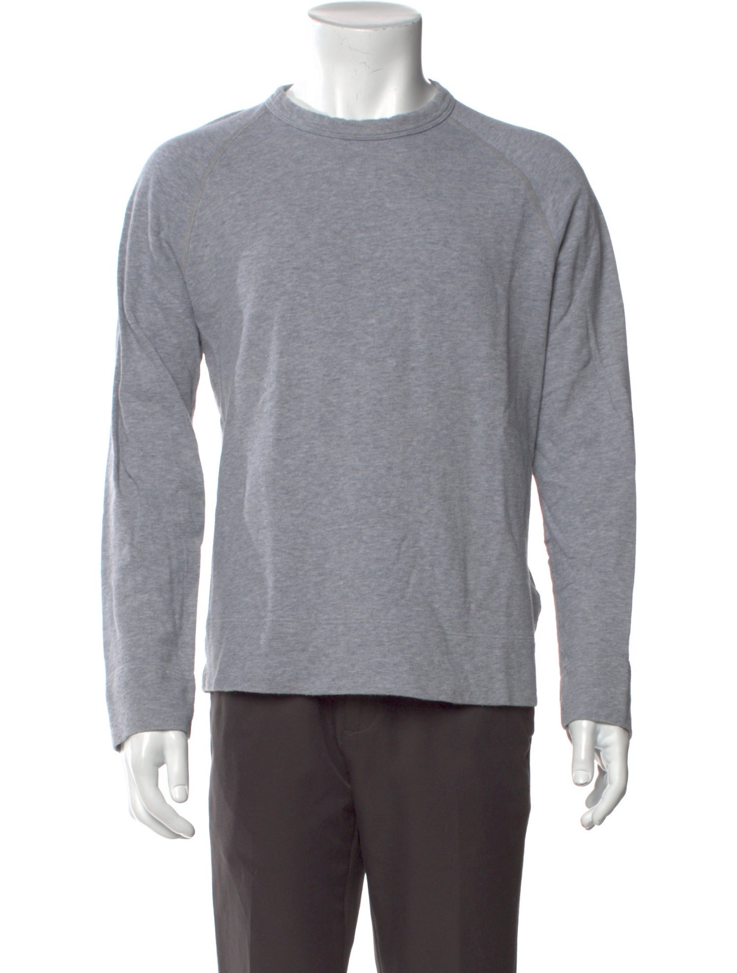 James Perse Crew Neck Long Sleeve Pullover