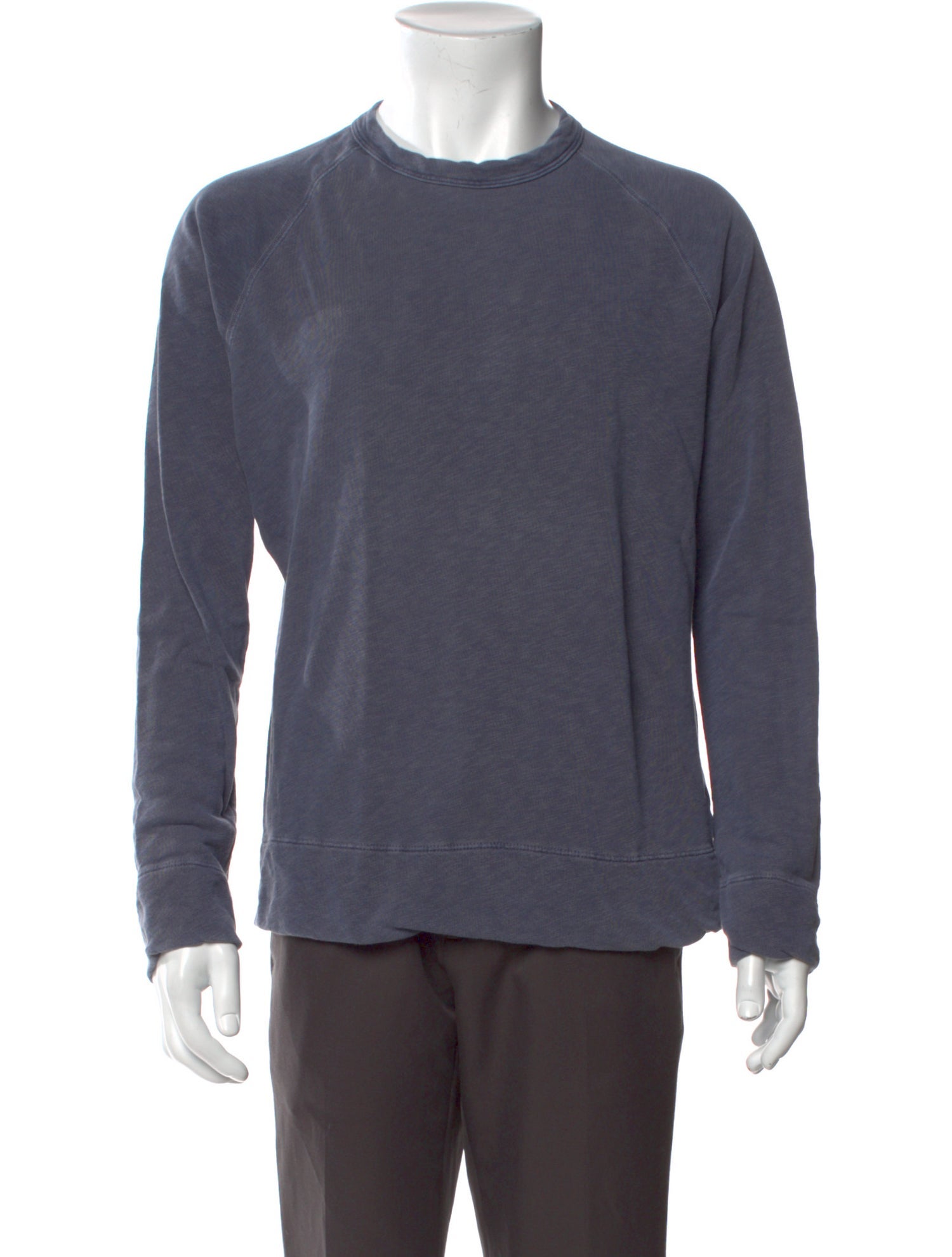 James Perse Crew Neck Long Sleeve Pullover