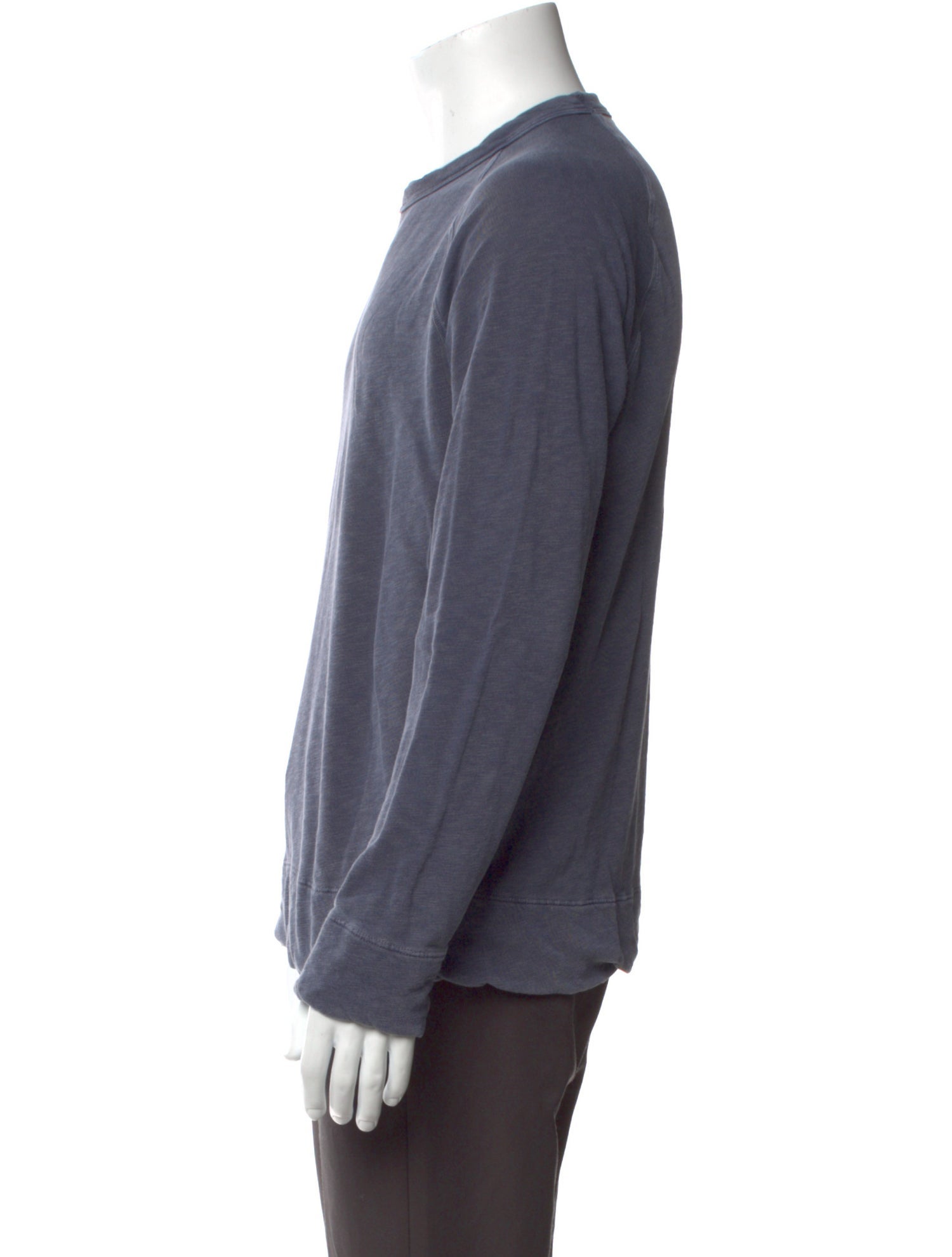 James Perse Crew Neck Long Sleeve Pullover