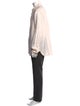 James Perse Linen Long Sleeve Tuxedo Shirt