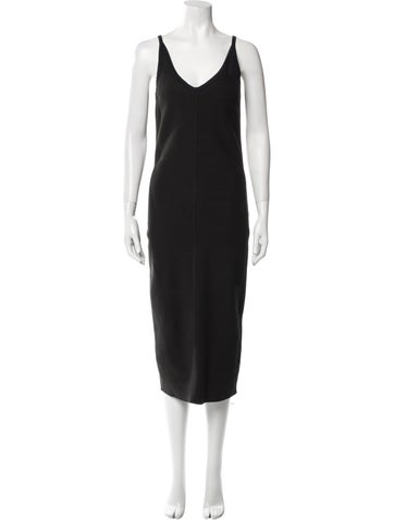 James Perse Dresses V-Neck Midi Length Dress M
