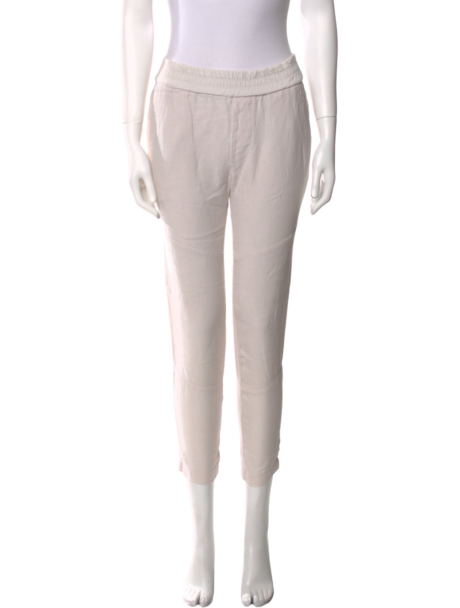 James Perse Linen Skinny Leg Pants