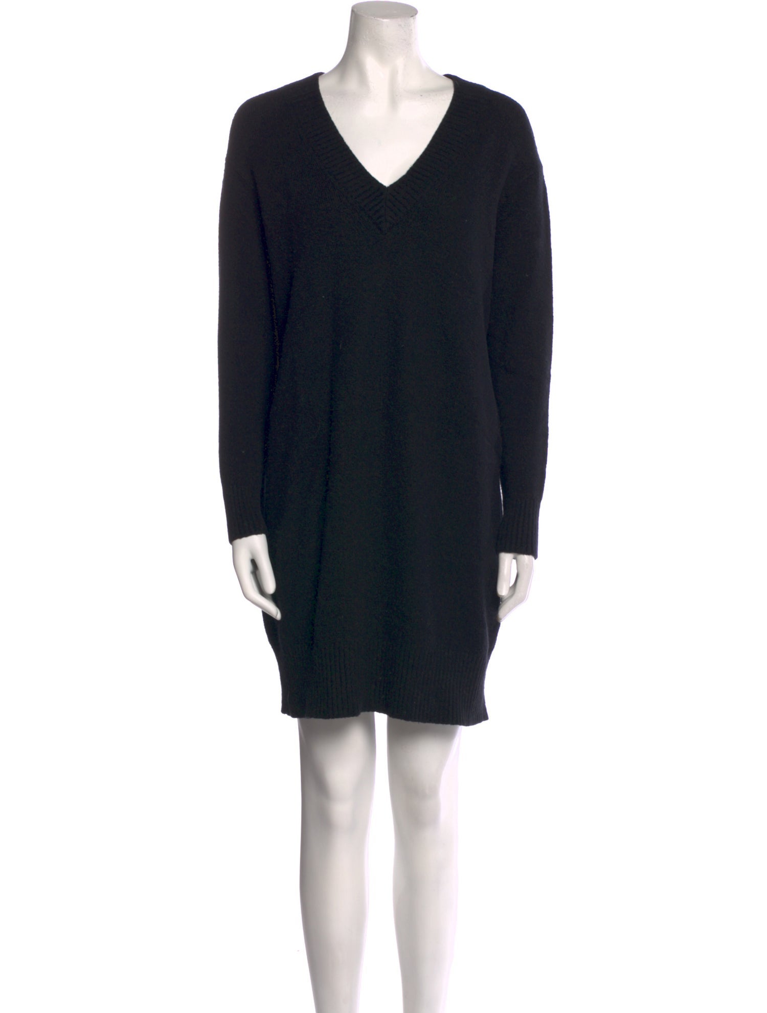 James Perse V-Neck Mini Dress