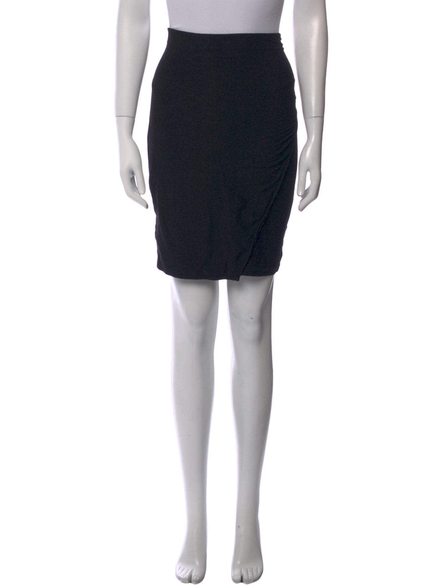 James Perse Ruffle Embellishment Mini Skirt