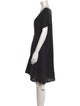 James Perse Linen Knee-Length Dress