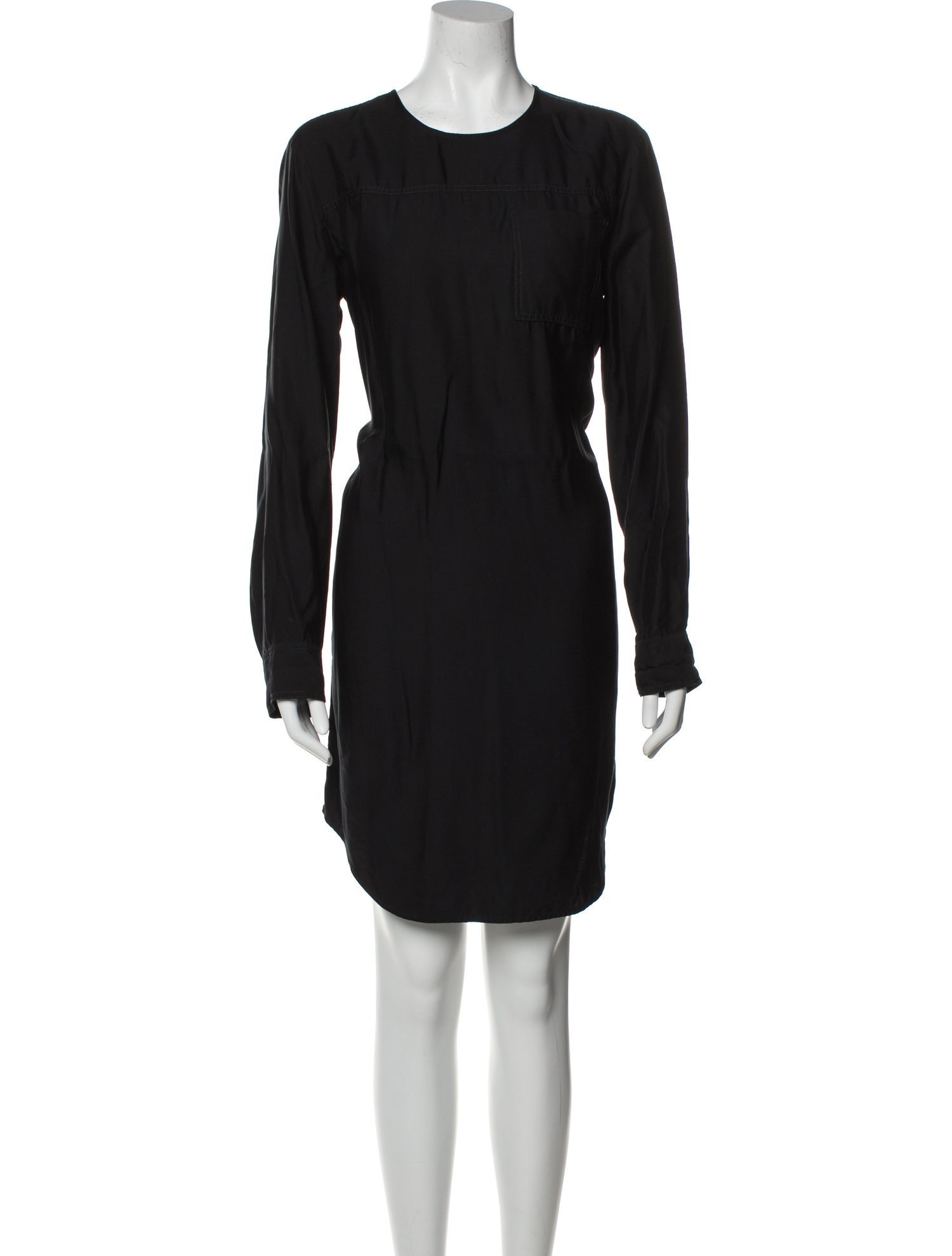 James Perse Crew Neck Knee-Length Dress