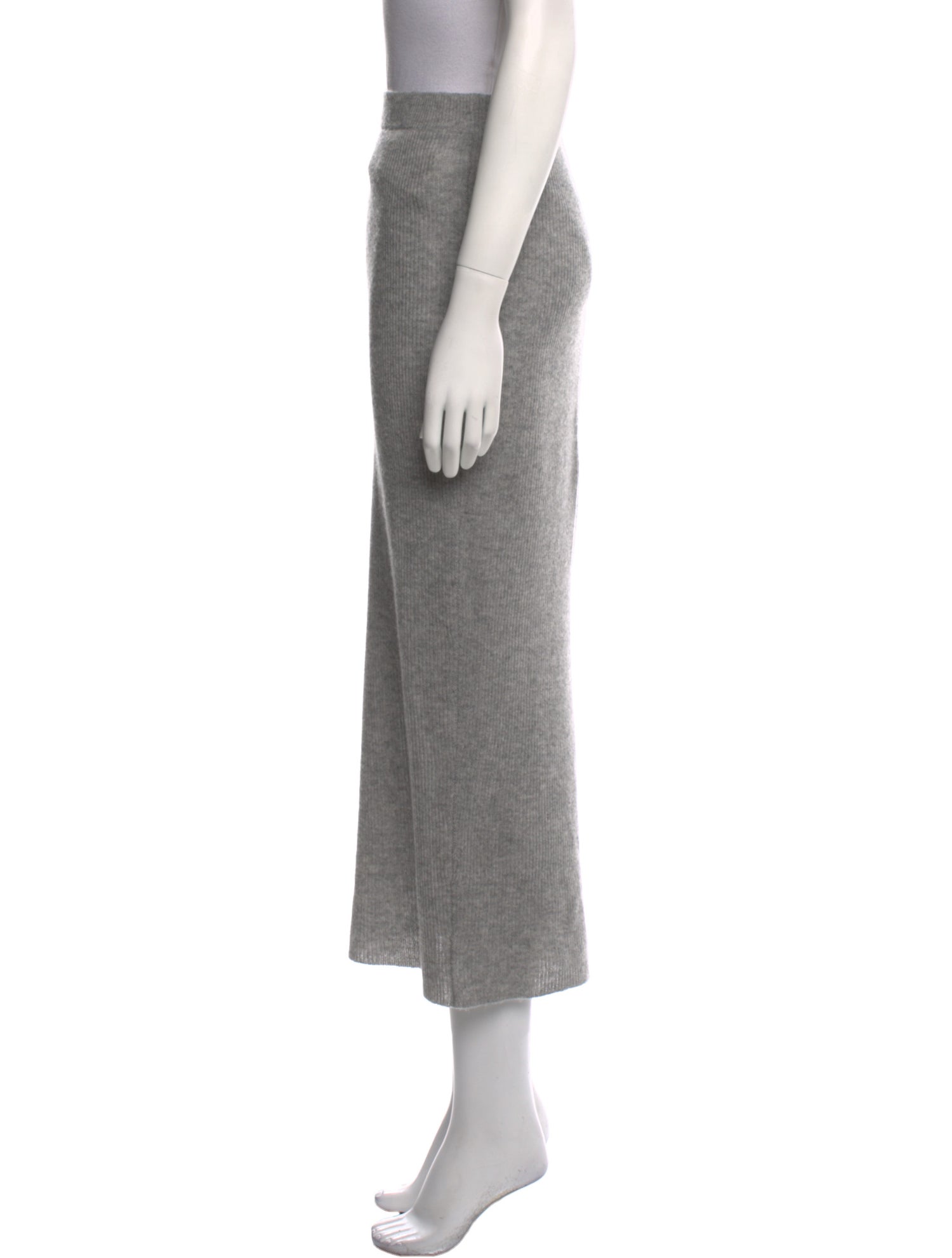 James Perse Cashmere Midi Length Skirt