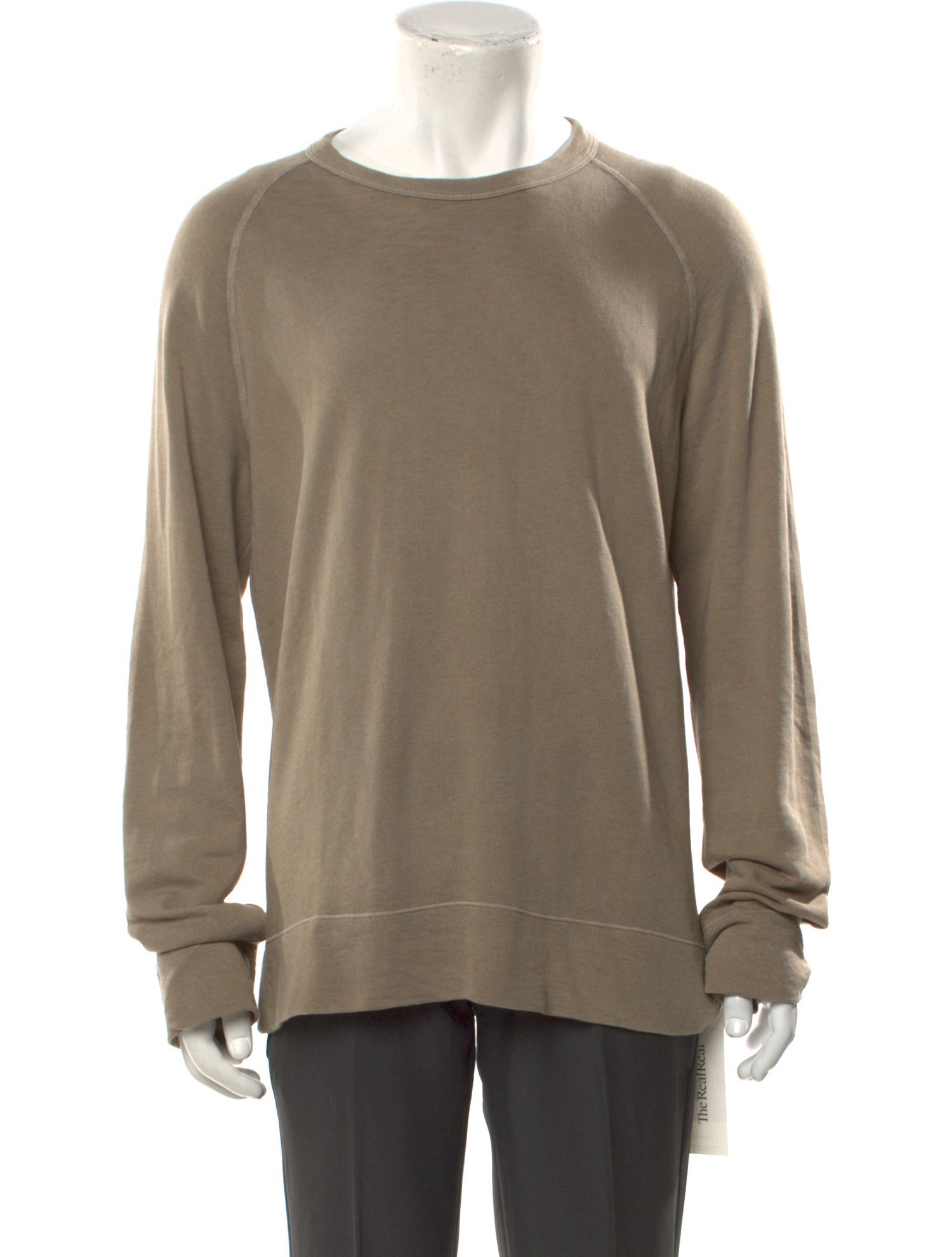 James Perse Crew Neck Long Sleeve Pullover
