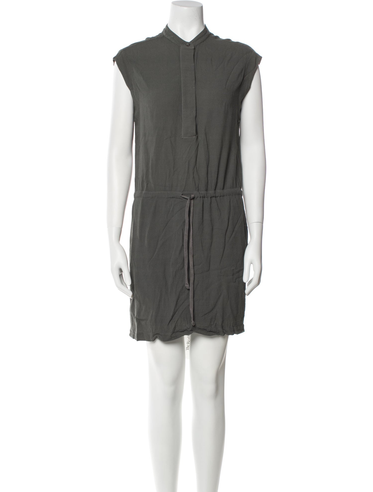 James Perse Mock Neck Mini Dress