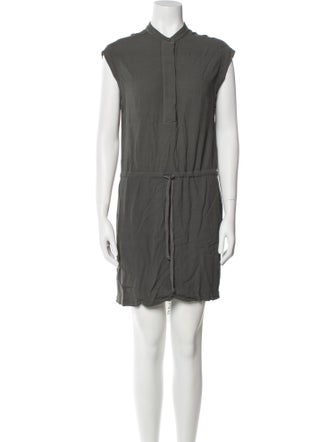 James Perse Mock Neck Mini Dress