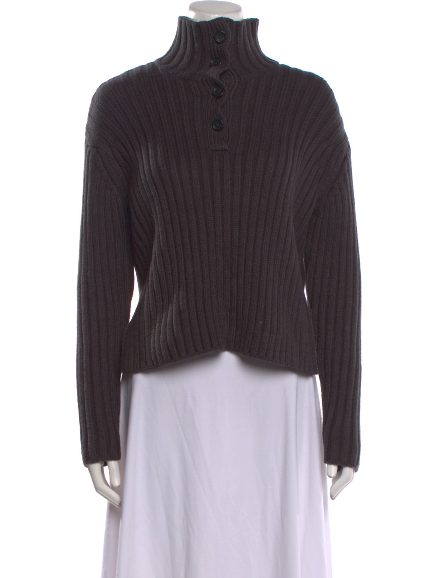 James Perse Mock Neck Sweater
