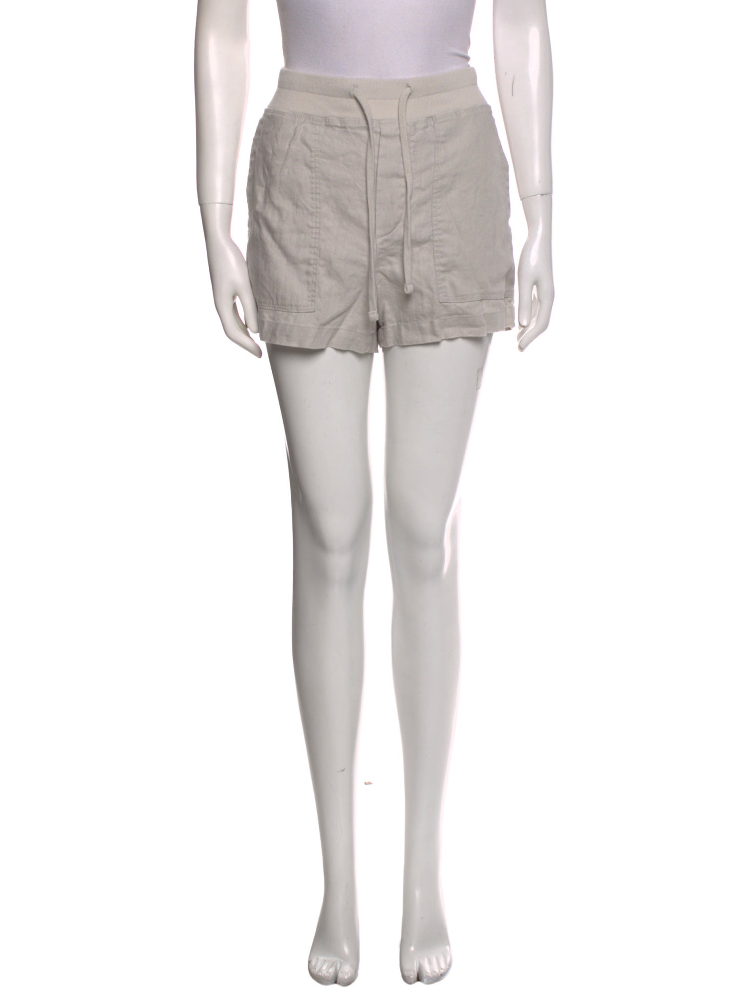 James Perse Linen Mini Shorts
