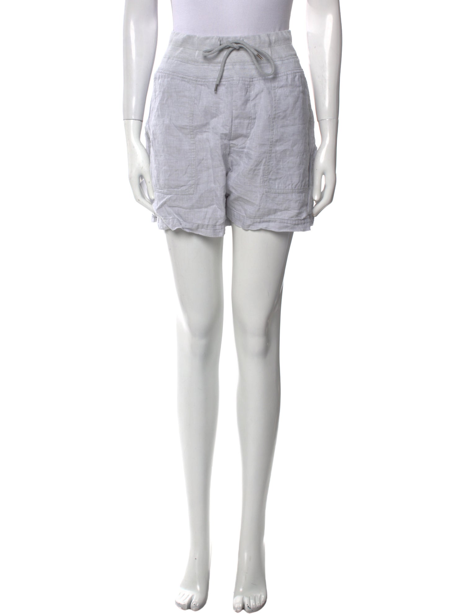 James Perse Linen Mini Shorts