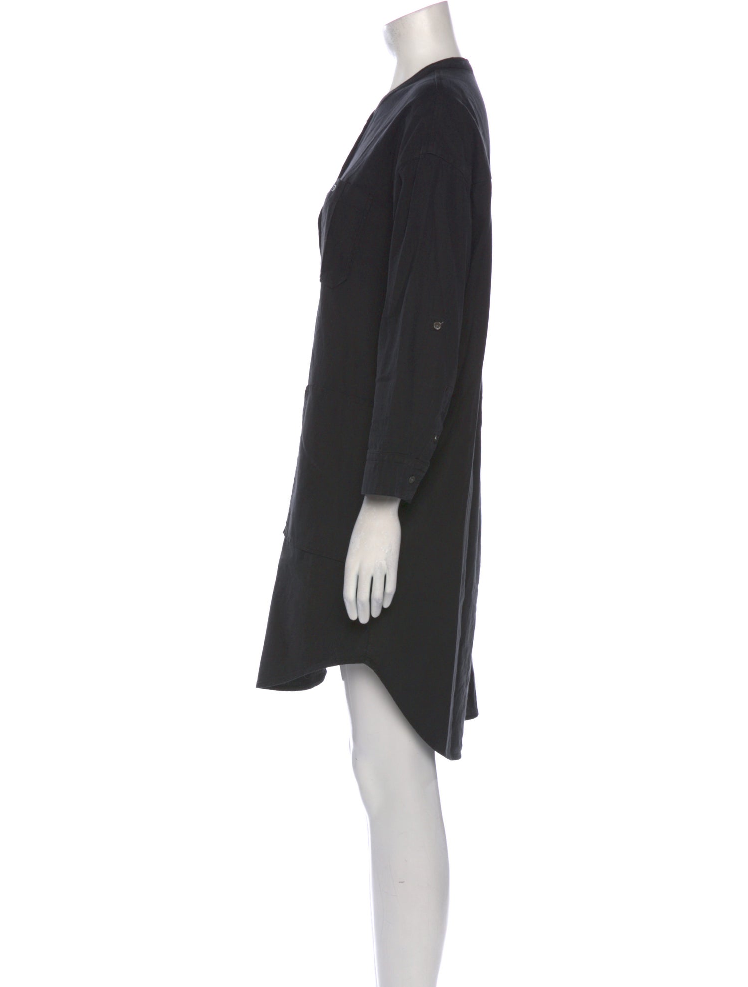 James Perse Crew Neck Knee-Length Dress