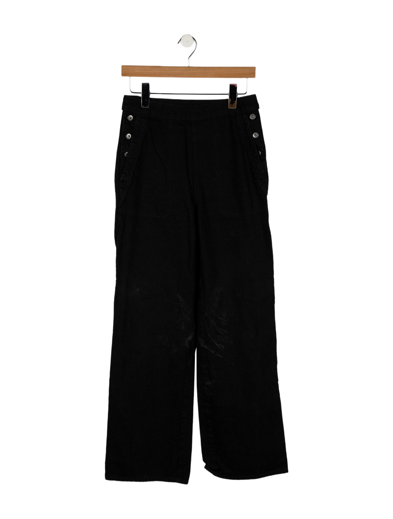 James Perse High-Rise Wide Leg Jeans