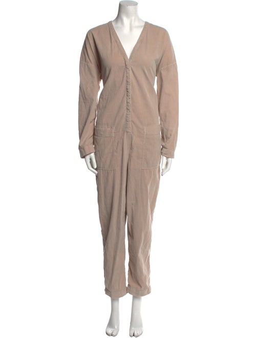 James Perse V-Neck Jumpsuit