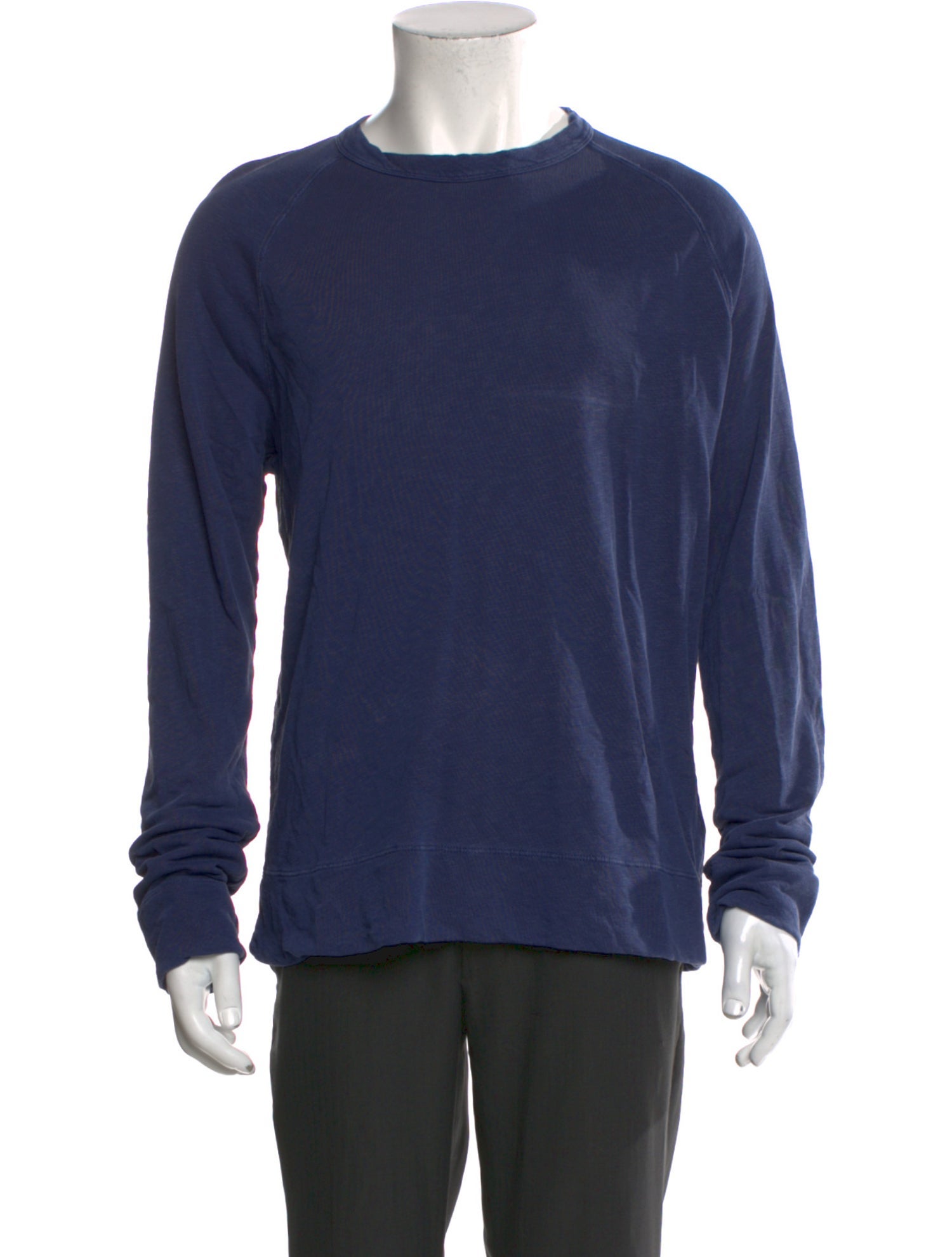James Perse Crew Neck Long Sleeve Sweatshirt