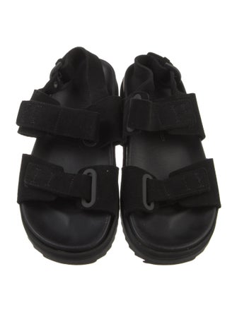 James Perse Suede Slingback Sandals