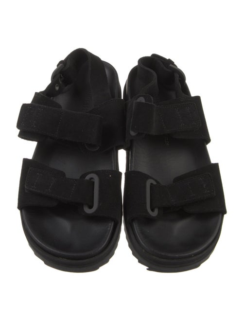 James Perse Suede Slingback Sandals