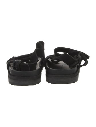 James Perse Suede Slingback Sandals