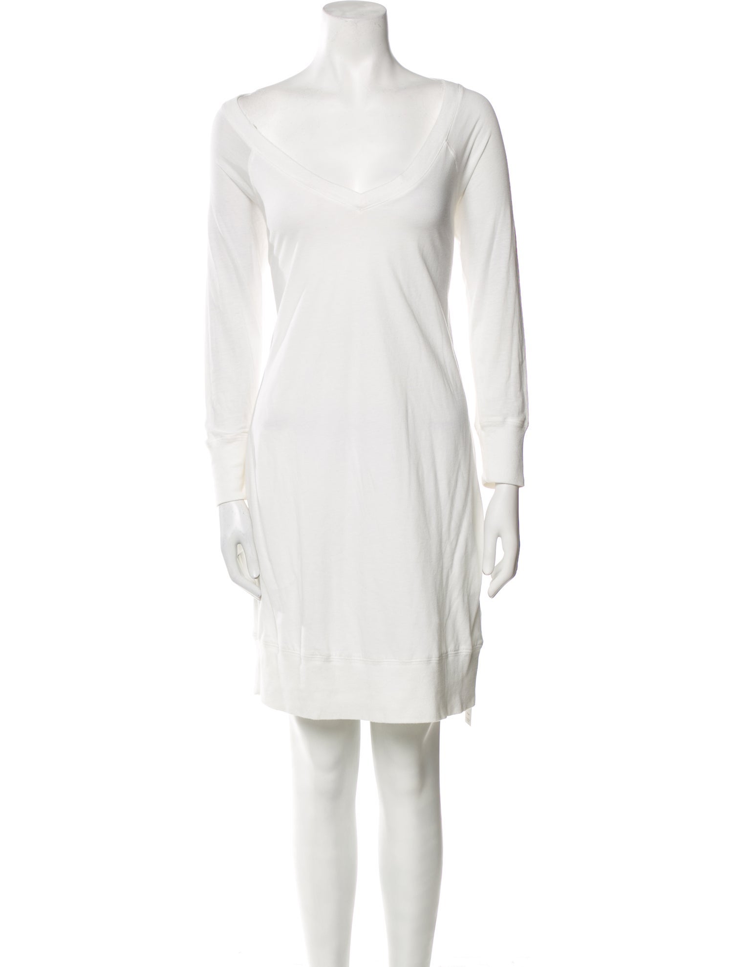 James Perse Scoop Neck Mini Dress