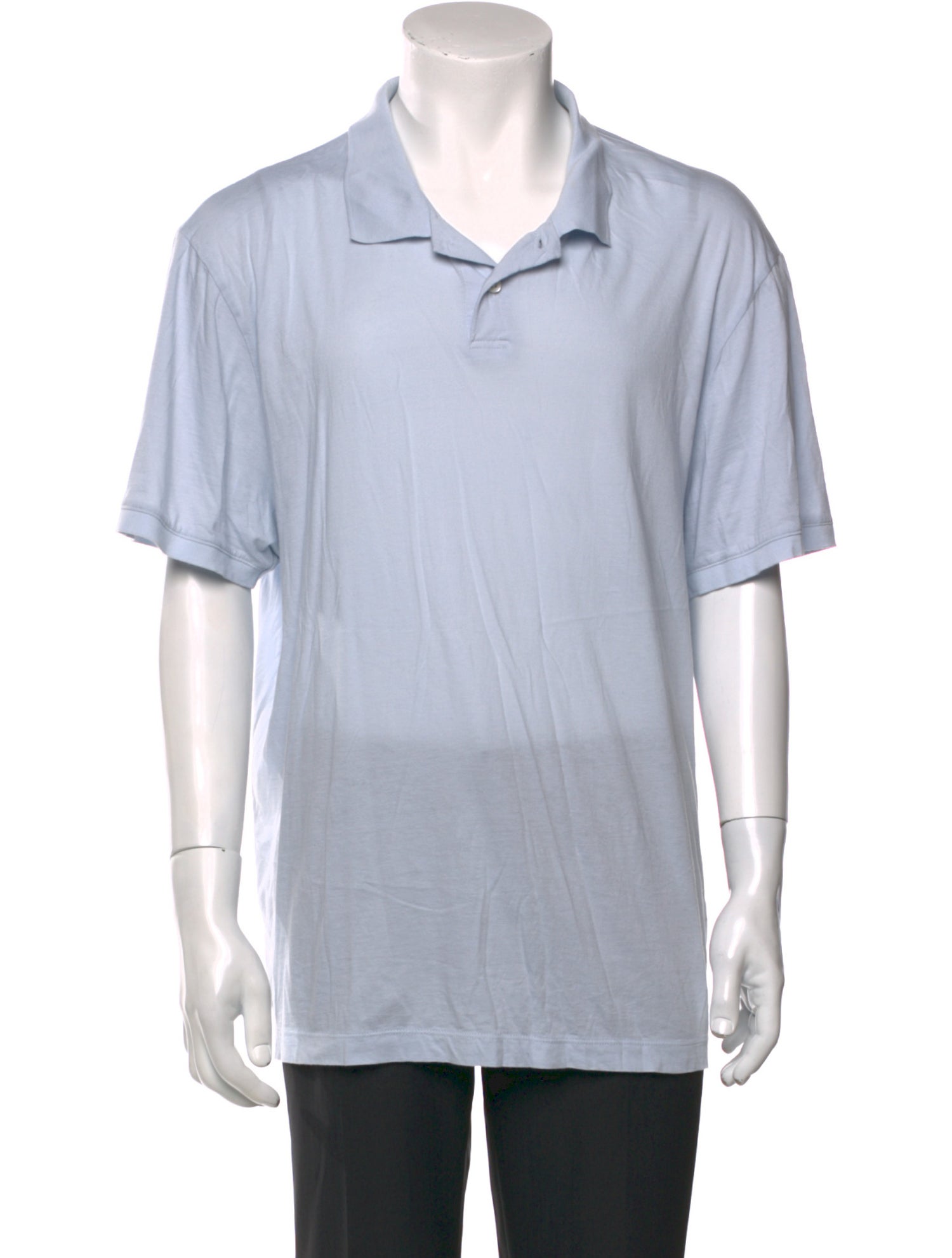 James Perse Collar Short Sleeve Polo Shirt