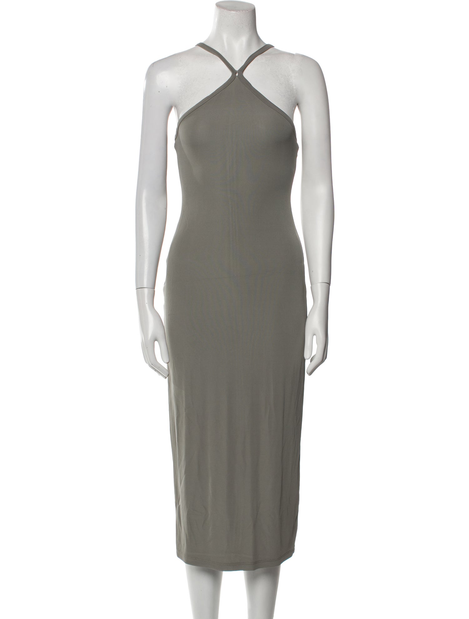 James Perse Halterneck Midi Length Dress