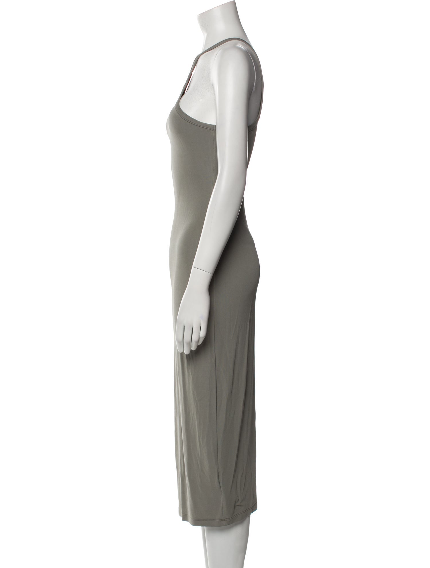 James Perse Halterneck Midi Length Dress