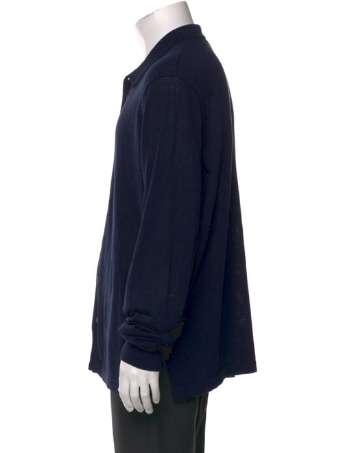 James Perse Collar Long Sleeve Cardigan