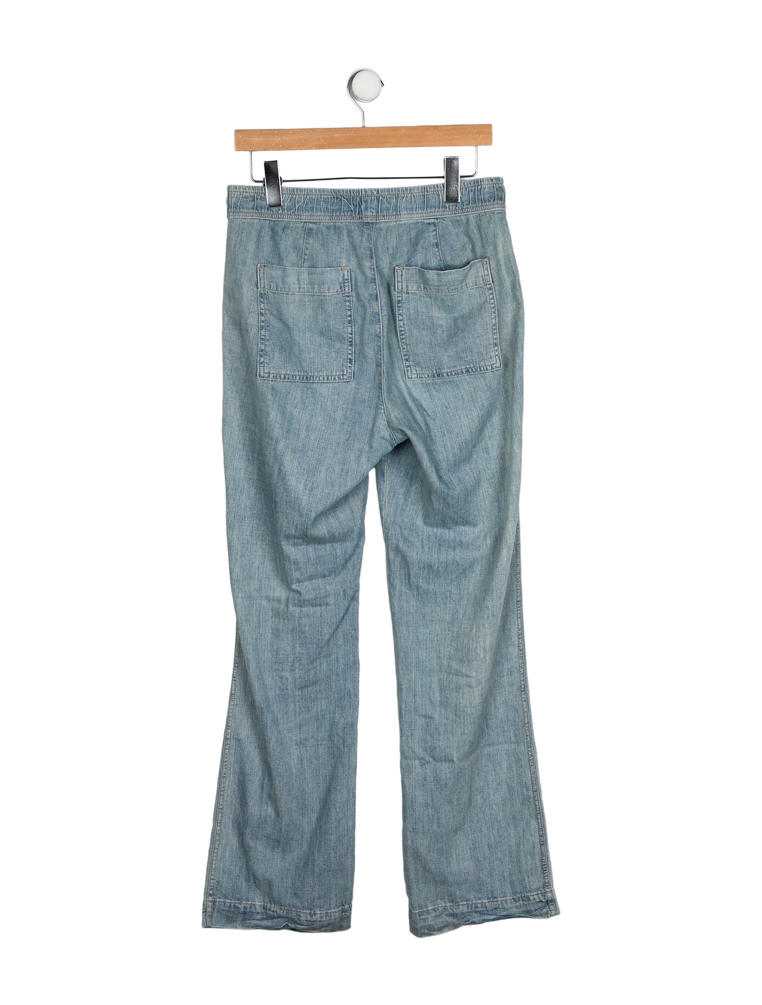 James Perse High-Rise Wide Leg Jeans