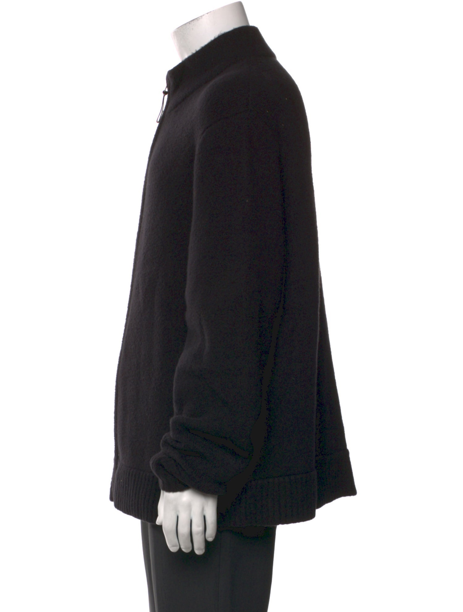 James Perse Mock Neck Long Sleeve Cardigan