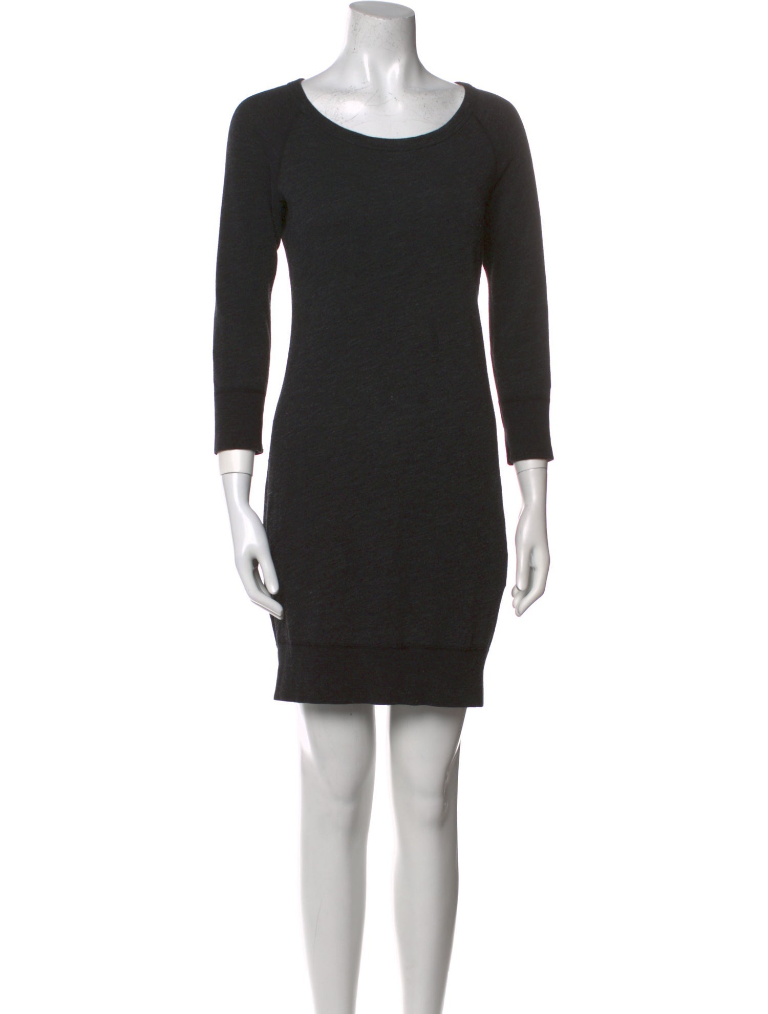 James Perse Scoop Neck Mini Dress
