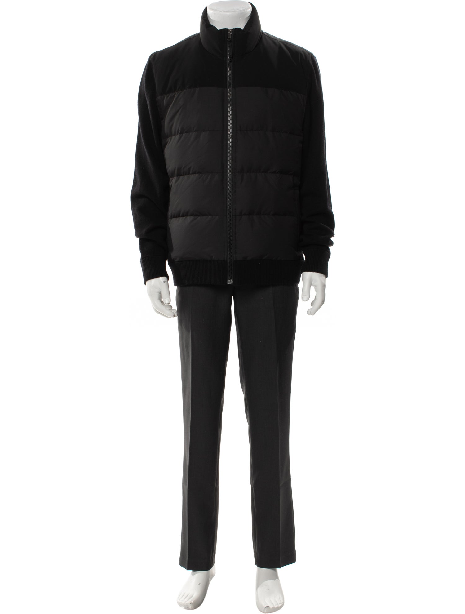 James Perse Wool Puffer Coat