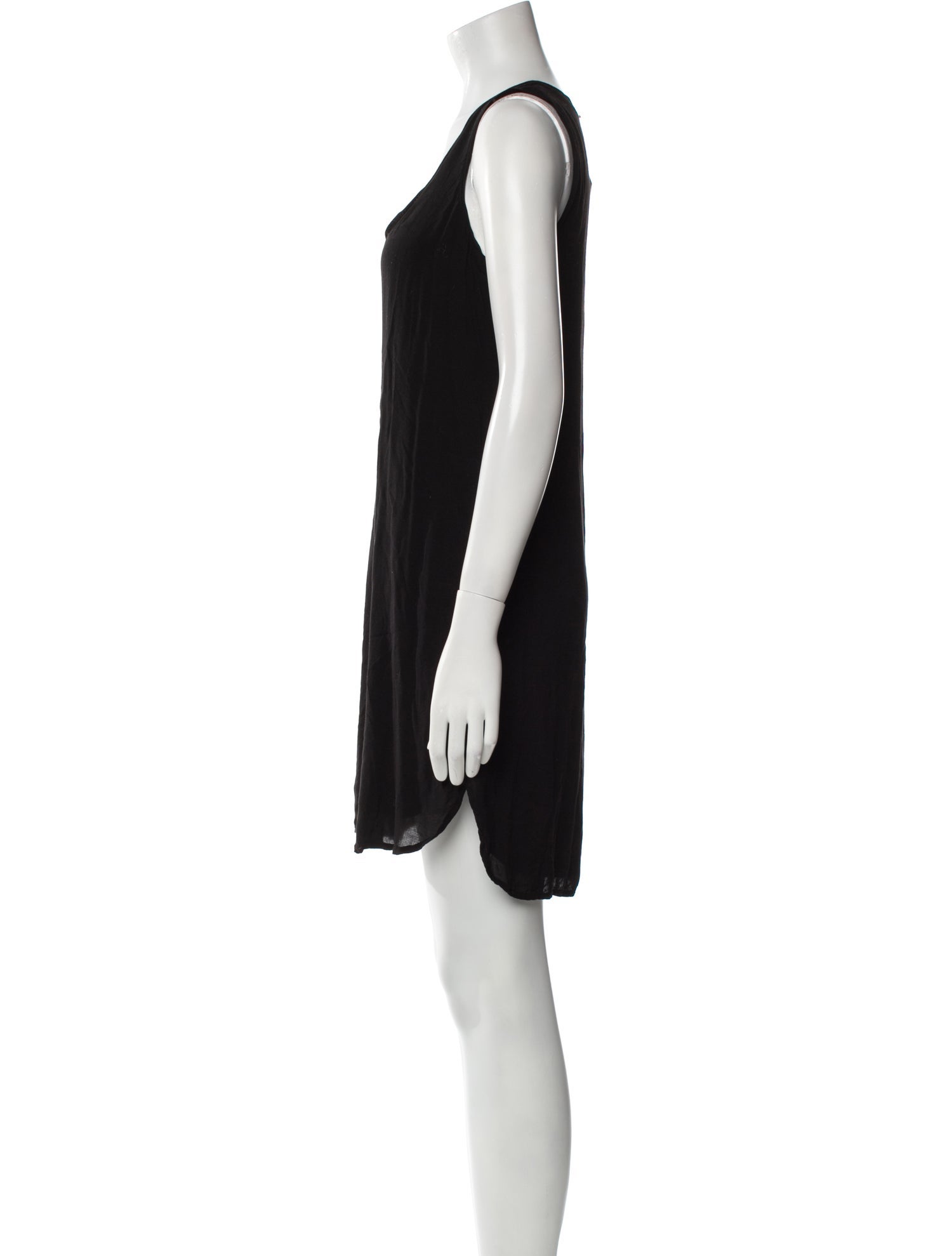 James Perse Scoop Neck Mini Dress