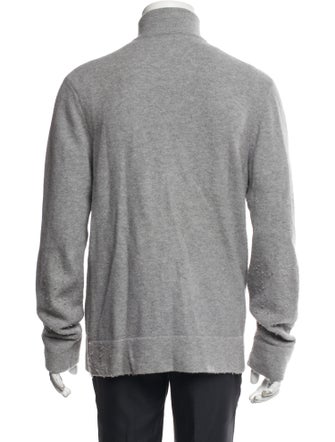 James Perse Mock Neck Long Sleeve Cardigan