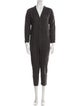 James Perse Linen V-Neck Jumpsuit