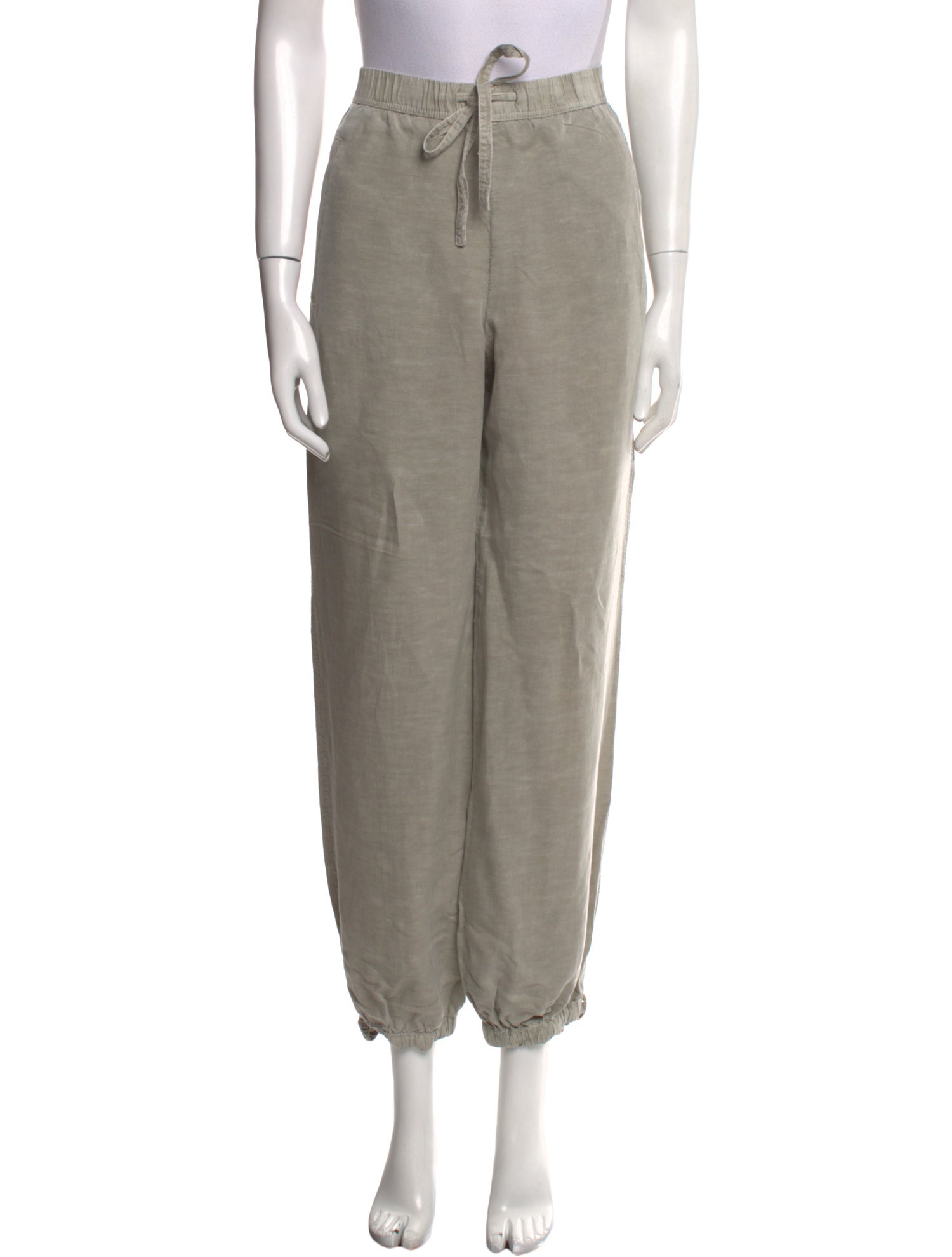 James Perse Linen Straight Leg Pants