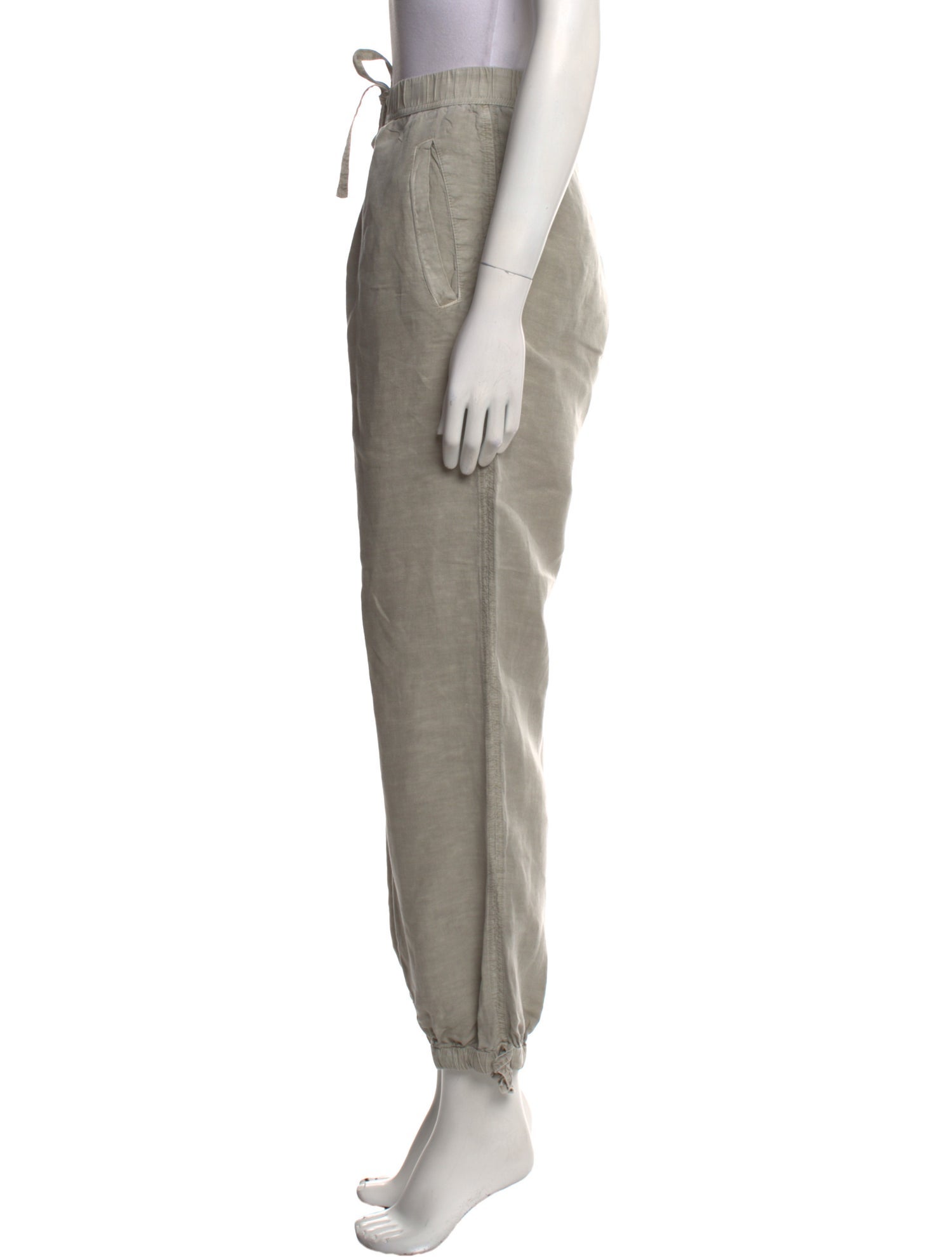 James Perse Linen Straight Leg Pants