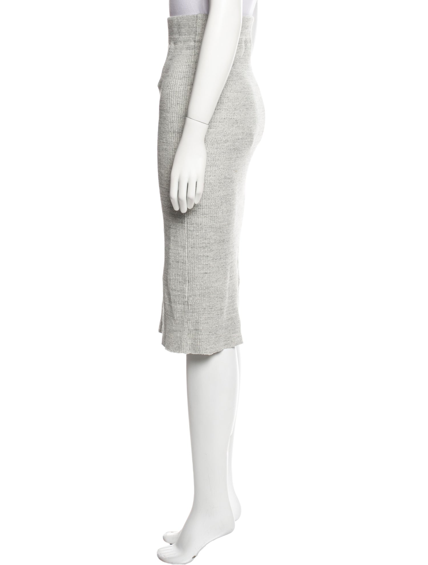 James Perse Printed Knee-Length Skirt