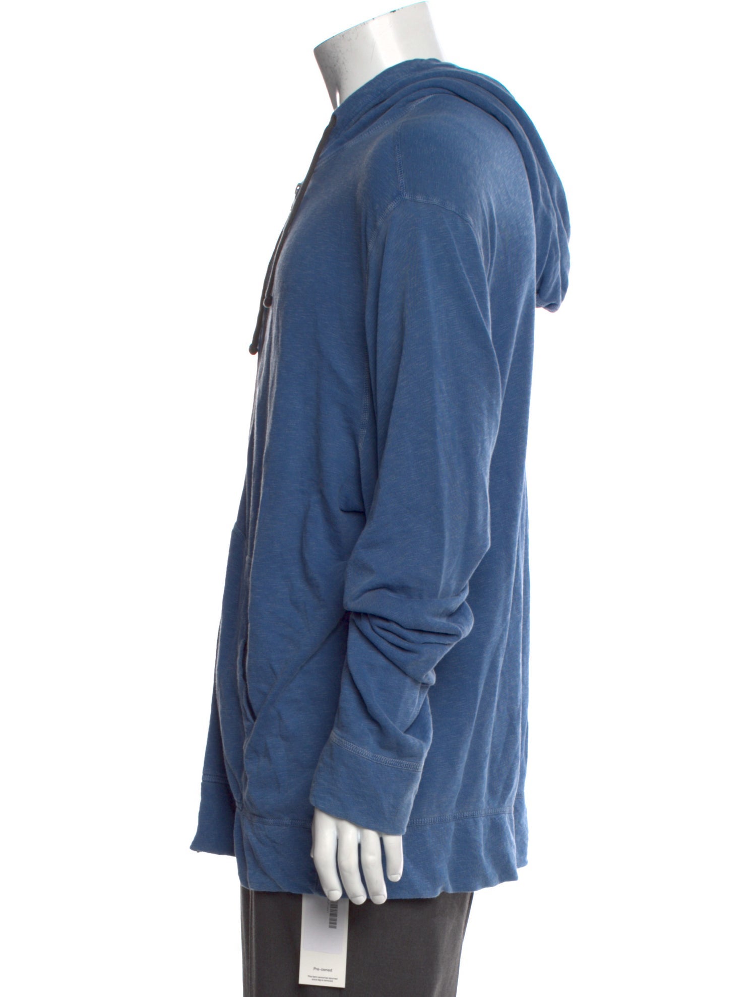 James Perse Crew Neck Long Sleeve Hoodie